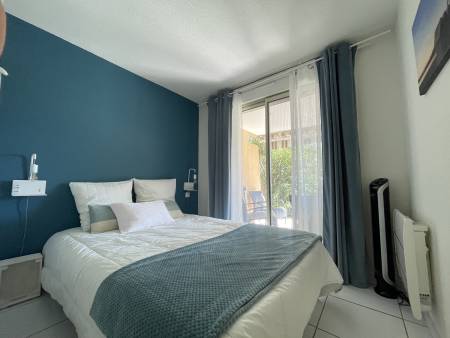 Appartement T2 en rez-de-jardin - Vue sur Mer dans une Résidence avec piscine